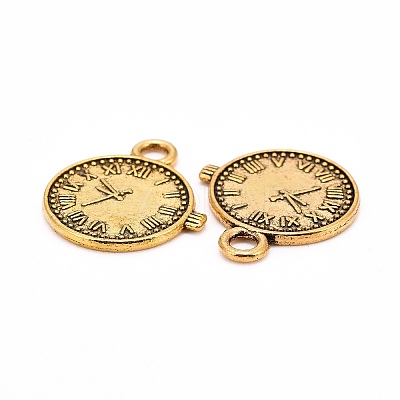 Tibetan Style Alloy Pendants TIBEP-48640-AG-LF-1