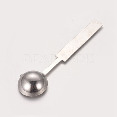 Alloy Wax Sticks Melting Spoon TOOL-WH0079-32A-1