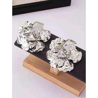 Flower Alloy Stud Earrings FS-WG1DD27-09-1