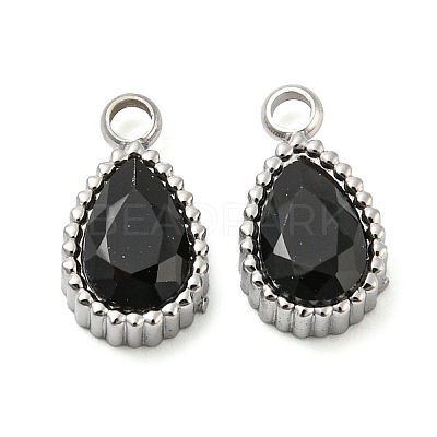 304 Stainless Steel Pendants STAS-L022-156P-02-1