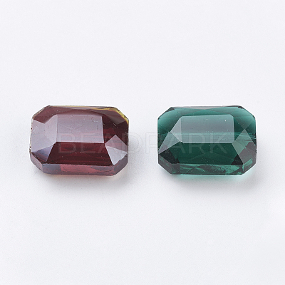 Electroplated Glass Beads X-EGLA-H002-A-M-1