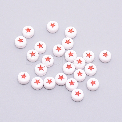 Opaque Acrylic Beads ACRC-TAC0001-01C-1