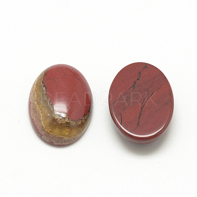 Natural Red Jasper Cabochons G-R415-13x18-31-1