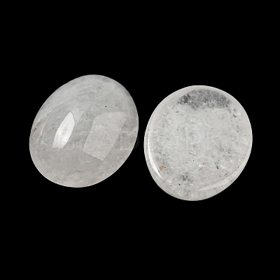 Natural White Jade Cabochons G-C115-01A-44-1