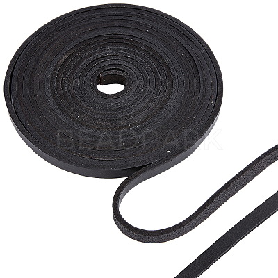 Flat Cowhide Leather Cord WL-GF0001-10D-02-1