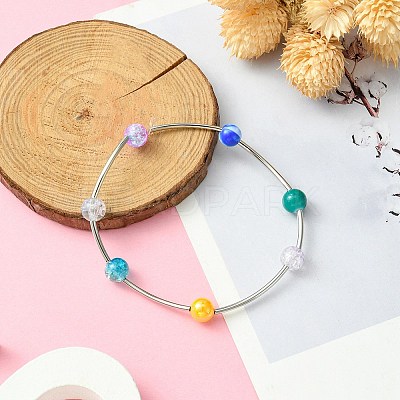 100Pcs 3 Styles Brass Tube Beads KK-YW0002-15-NF-1