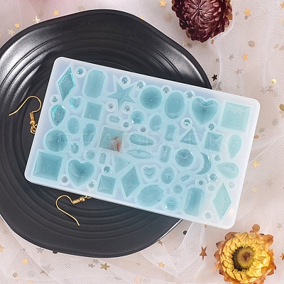 Silicone Cabochon Molds DIY-L005-12-1