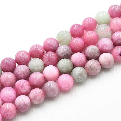 Natural Quartz Beads Strands G-N355-8mm-73-1