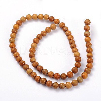 Gemstone Beads Strands GSR6mmC050-1