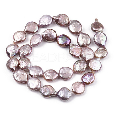 Natural Keshi Pearl Beads Strands PEAR-S018-02C-1-1