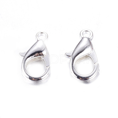 Zinc Alloy Lobster Claw Clasps E102-NFS-1