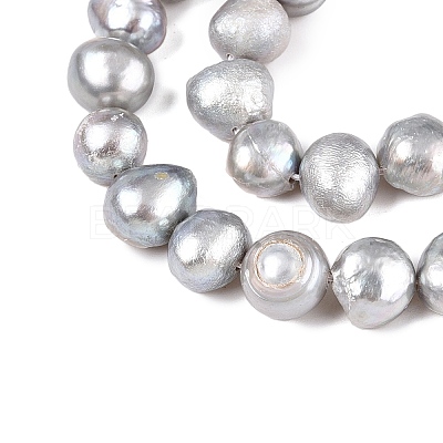 Natural Cultured Freshwater Pearl Beads Strands X-PEAR-R064-24-1