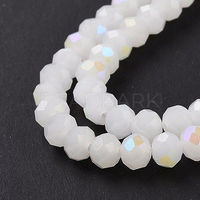 Electroplate Glass Beads Strands EGLA-A034-J3mm-L08-1