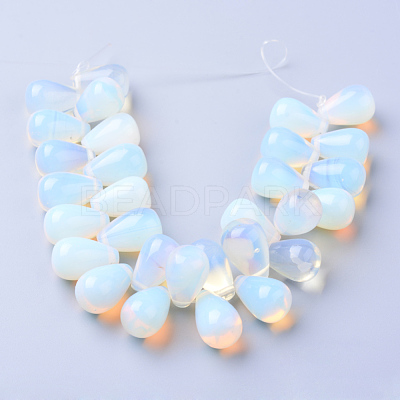 Opalite Beads Strands X-G-R404-10x16-04-1