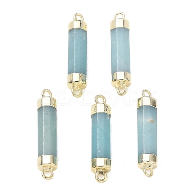 Natural Gemstone Links connectors G-F527-11B-1