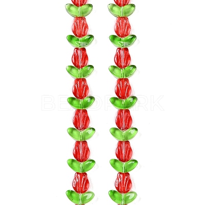 Transparent Glass Bead Strands GLAA-K070-02D-1