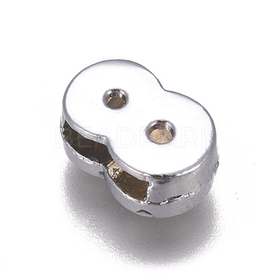 Alloy Rhinestone Slide Charms PALLOY-WH0065-28H-1