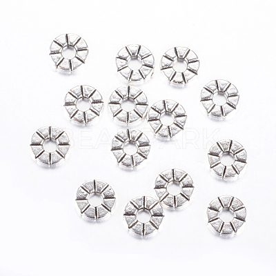 Tibetan Style Alloy Spacer Beads LF10461Y-NF-1