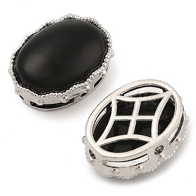 Natural Obsidian Multi-Strand Links KK-M304-03P-01-1