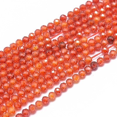 Cubic Zirconia Beads Strands G-G792-47-02B-1