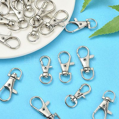 Alloy Swivel Lobster Claw Clasps FIND-YW0004-26C-1