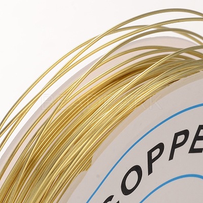 Round Copper Jewelry Wire X-CWIR-CW0.6mm-07-1