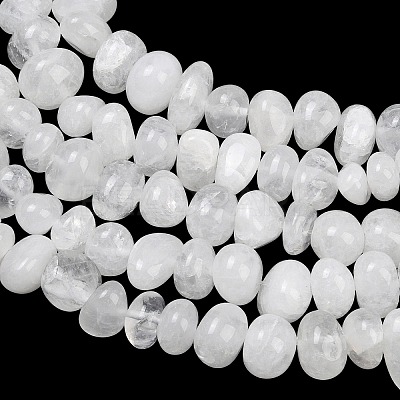 Natural Quartz Crystal Beads Strands GG-CBACF26-A01-01-1