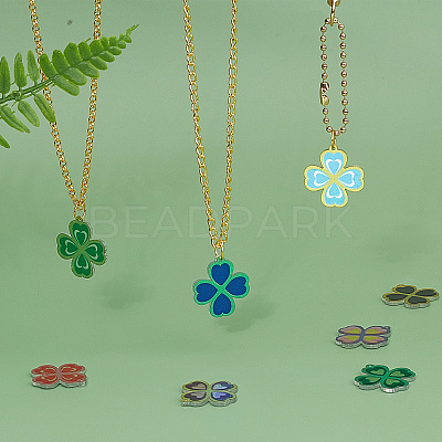 54Pcs 9 Colors Acrylic Pendants OACR-SC0001-07-1