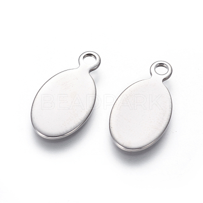 Tarnish Resistant 201 Stainless Steel Pendants STAS-L234-083B-1