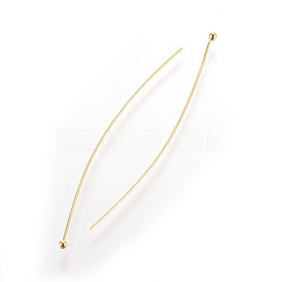 Brass Ball Head Pins LS-RP0.5X50MM-01-G-1