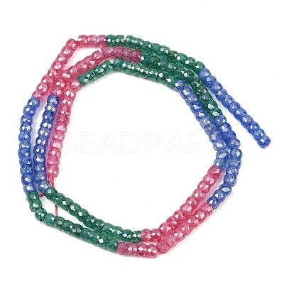 Cubic Zirconia Beads Strands ZIRC-P125-2x3mm-24-1