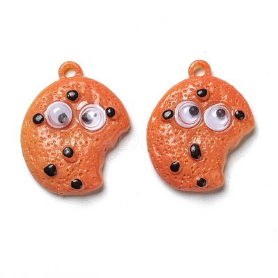 Opaque Resin Cabochons X-CRES-L015-D03-1