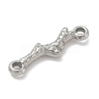304 Stainless Steel Links Connector Charms STAS-K267-22C-P-1