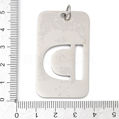 304 Stainless Steel Pendants LS-STAS-M115-01P-D-1