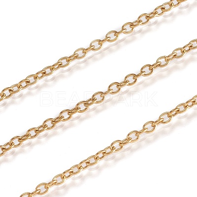 PVD Vacuum Plating 316 Stainless Steel Cable Chains CHS-H020-12G-10M-1