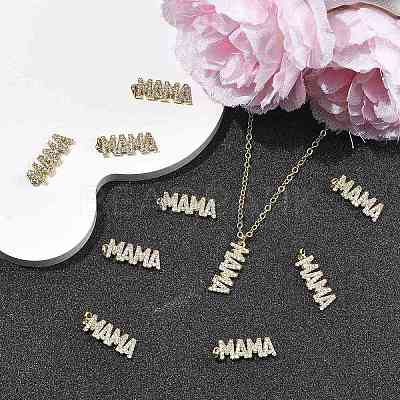 SHEGRACE Mother's Day Brass Clear Cubic Zirconia Pendants XGRQ1R068-359G-1
