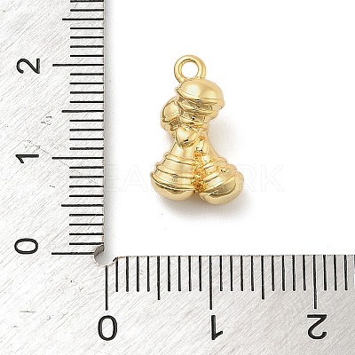 Brass Pendants KK-I380-12G-1