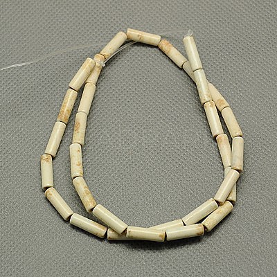 Synthetic Turquoise Beads Strands TURQ-G120-4x13mm-12-1