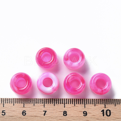 Acrylic European Beads MACR-S375-002A-07-1