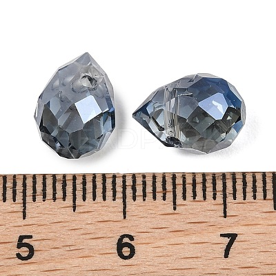 Transparent Glass Pendants GLAA-P070-A02-1
