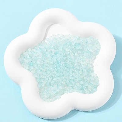 50G Frosted Glass Beads FGLA-YW0001-03K-1