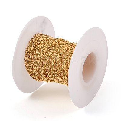 Brass Figaro Chain CHC-G012-04G-1