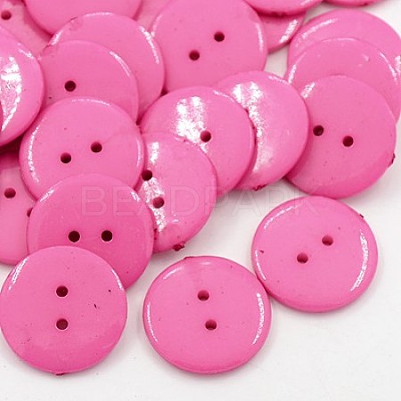 Acrylic Sewing Buttons BUTT-E084-E-02-1