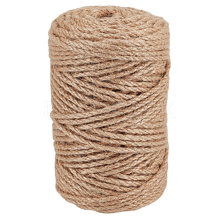 100M Jute Twisted Cord OCOR-WH0078-470B-1