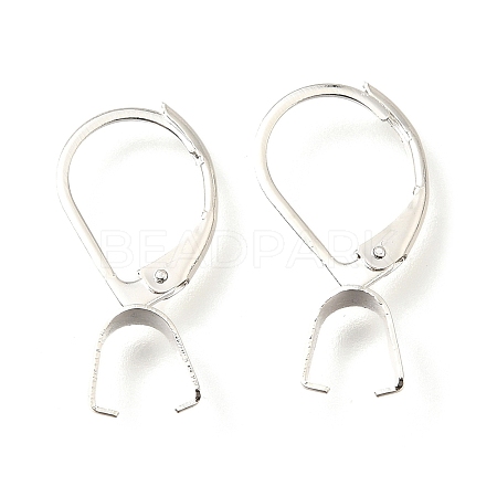 Ion Plating(IP)  304 Stainless Steel Leverback Earring Findings STAS-U025-01S-01-1