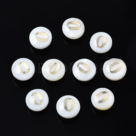 Natural Freshwater Shell Beads SHEL-N003-20-00-1