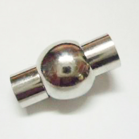 Brass Magnetic Clasps X-KK-H306-P-1