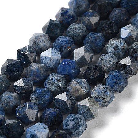 Natural Dumortierite Quartz Beads Strands G-G030-A04-01-1