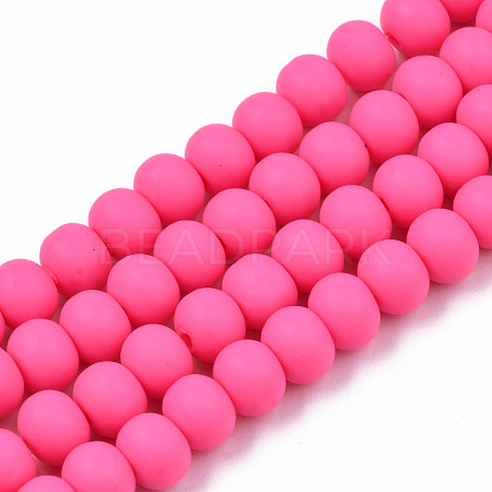 Handmade Polymer Clay Beads Strands CLAY-N008-053-09-1