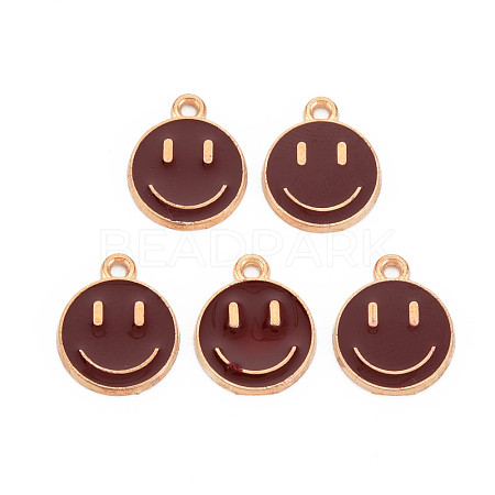 Alloy Enamel Charms ENAM-S121-165L-RS-1